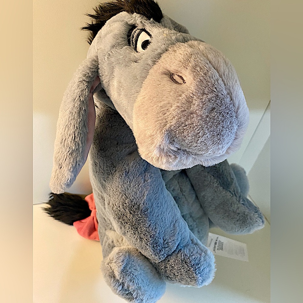FINAL SALE!! Winnie the Pooh Eeyore the Donkey Plush Soft Disney 15”